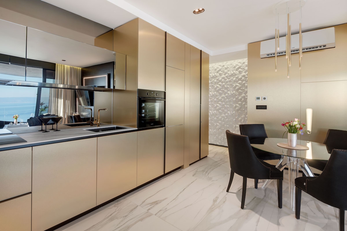 Gold kitchen 